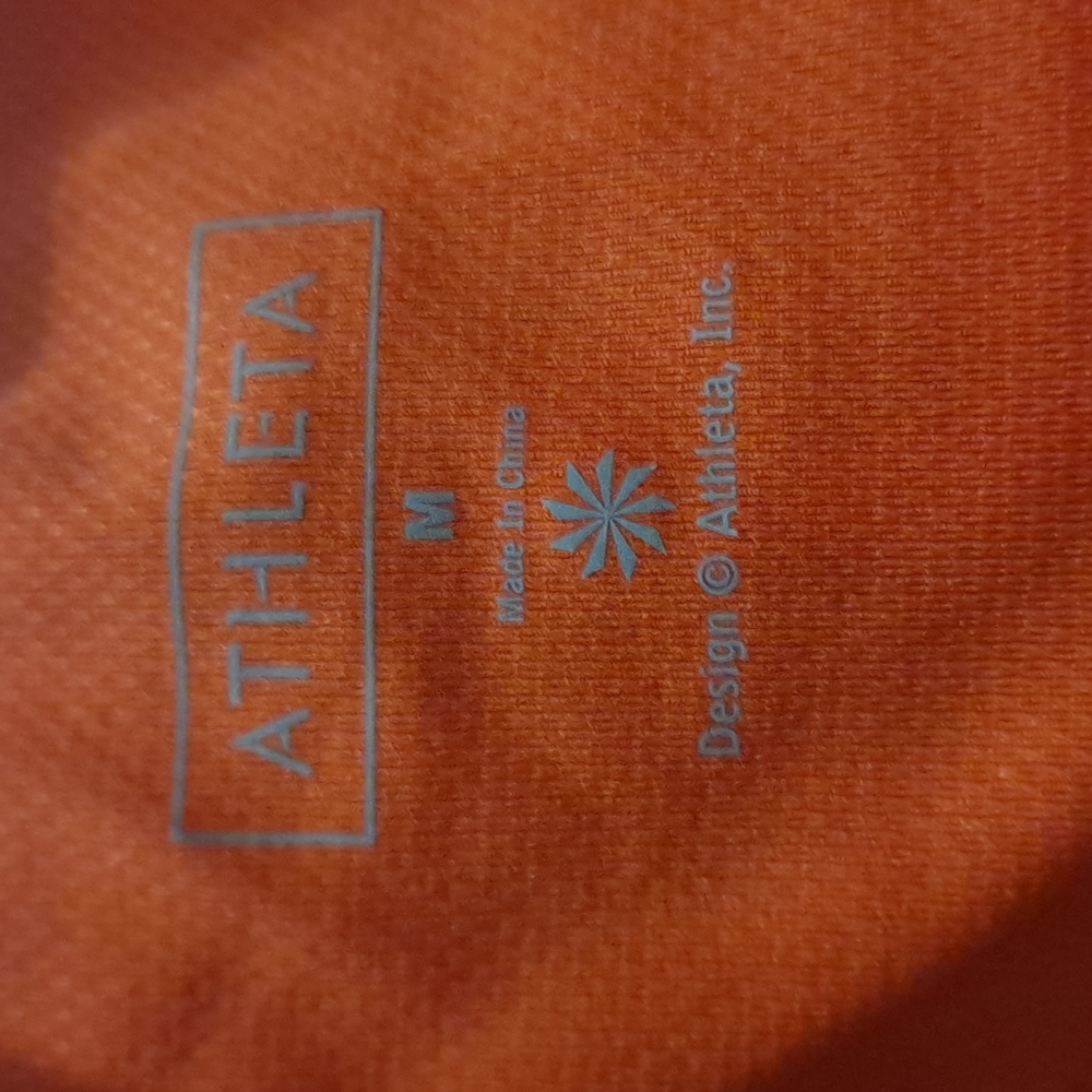 Athleta Orange Racerback Style 221069 - Picture 3 of 8